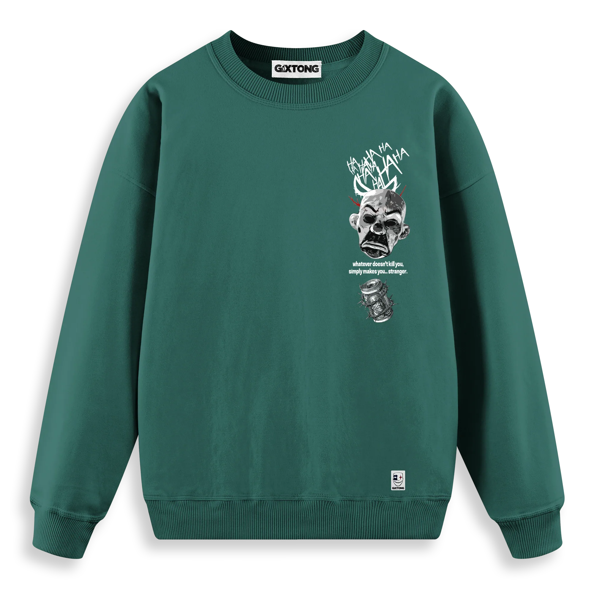 Dark Mask - Regular Fit Kalıp Sweatshirt