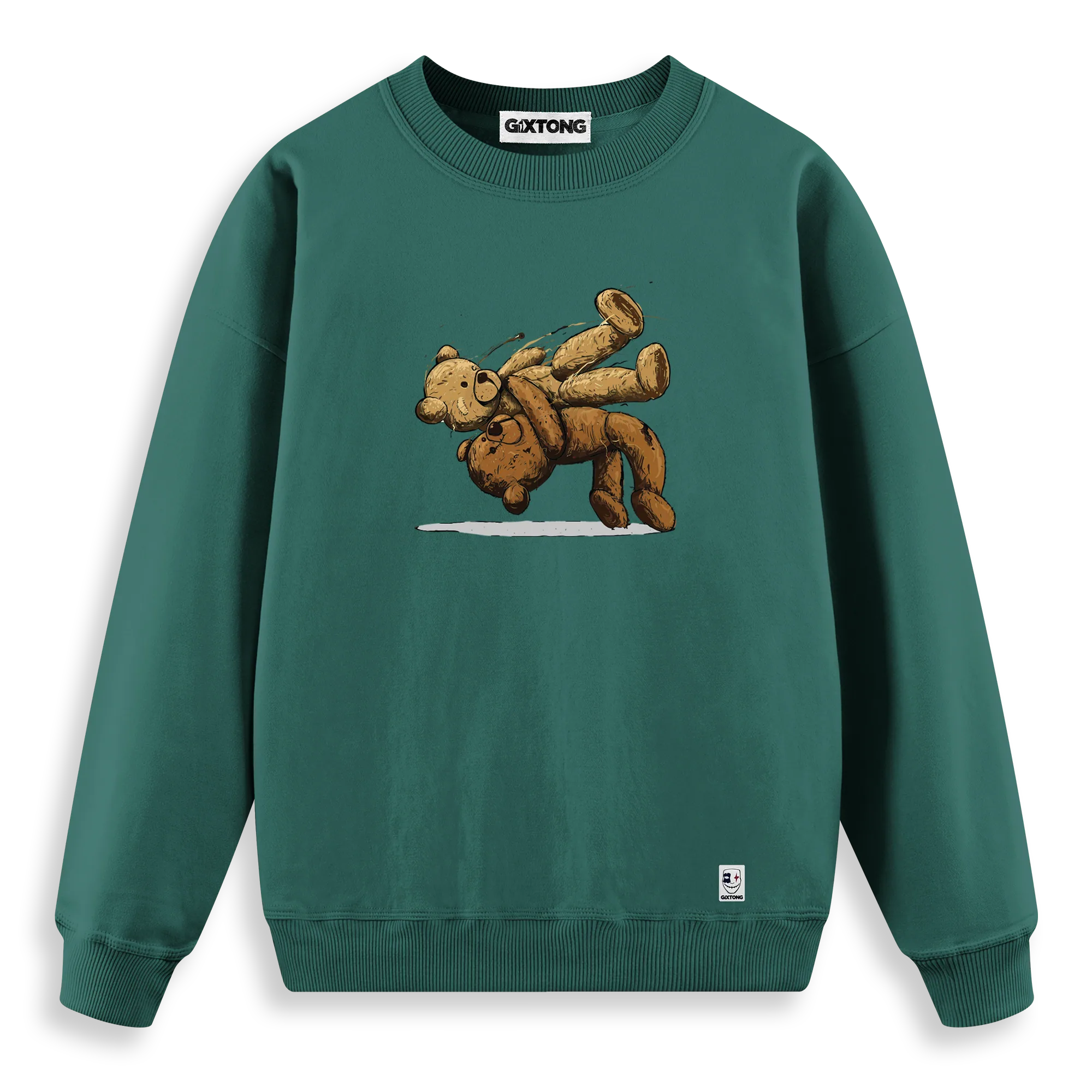 Fight Bear - Regular Fit Kalıp Sweatshirt