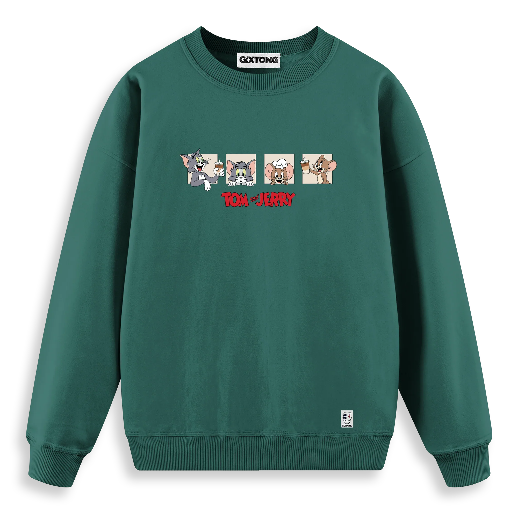 Tom And Jerry - Regular Fit Kalıp Sweatshirt