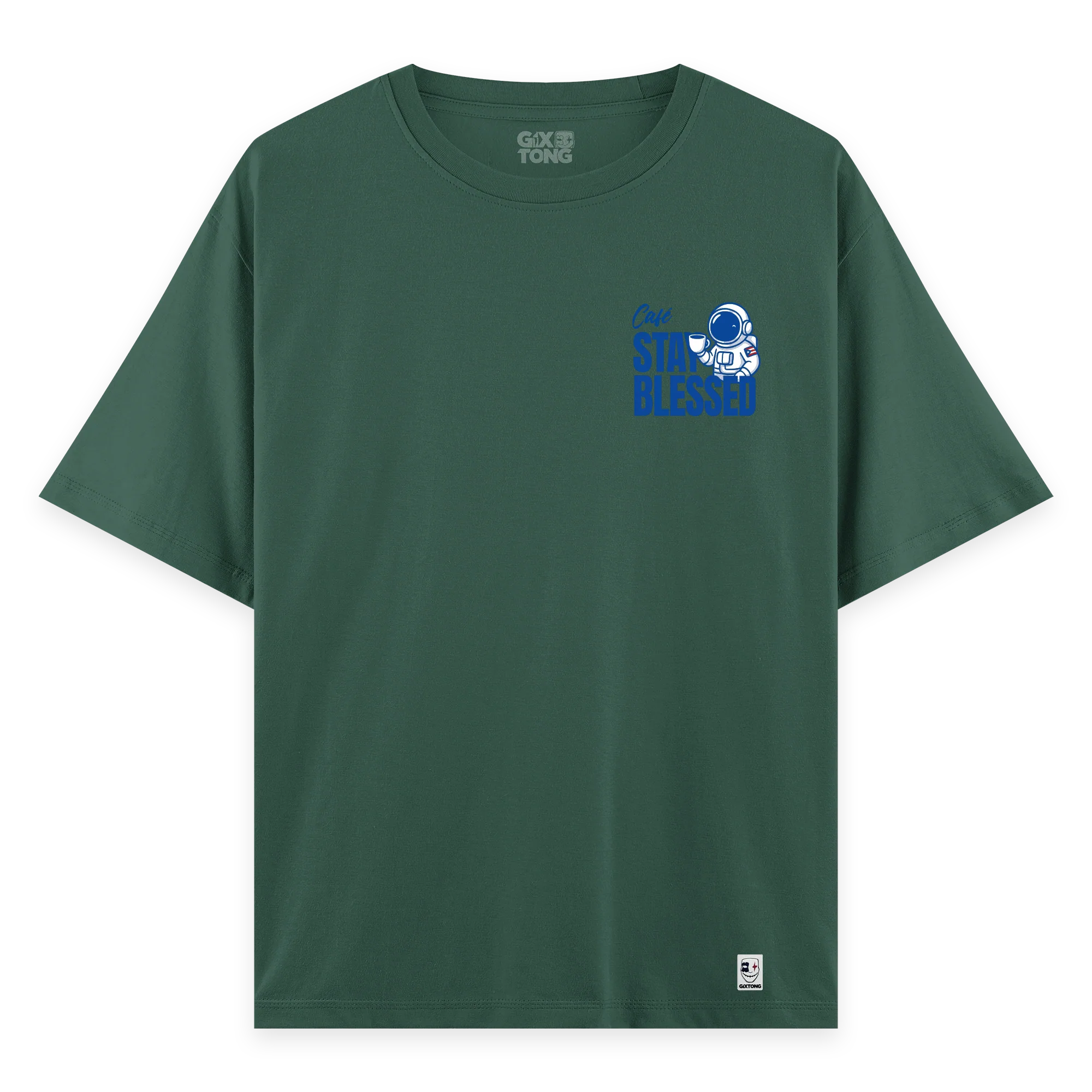 Blessed - Oversize Bol Kalıp T-shirt