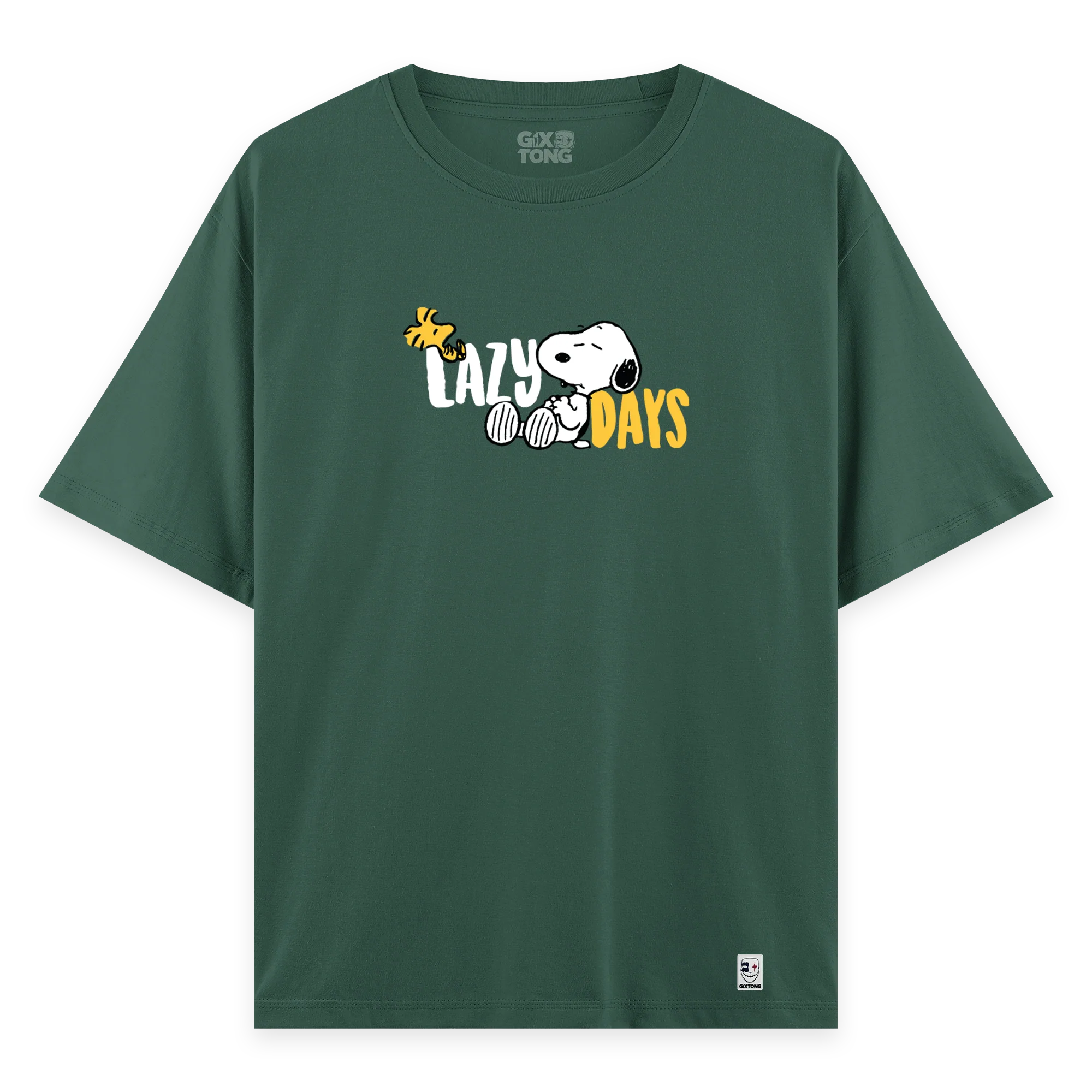 Lazy Days - Oversize Bol Kalıp T-shirt
