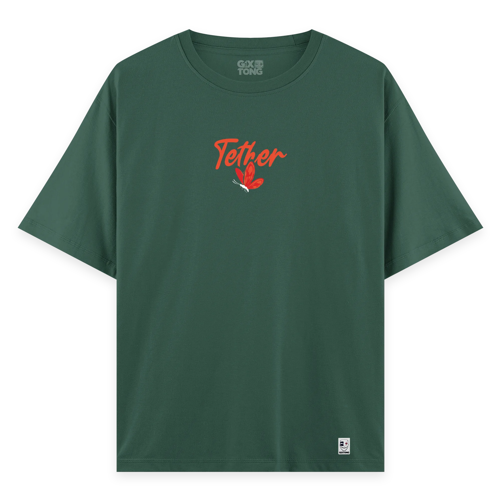 Tether - Oversize Bol Kalıp T-shirt