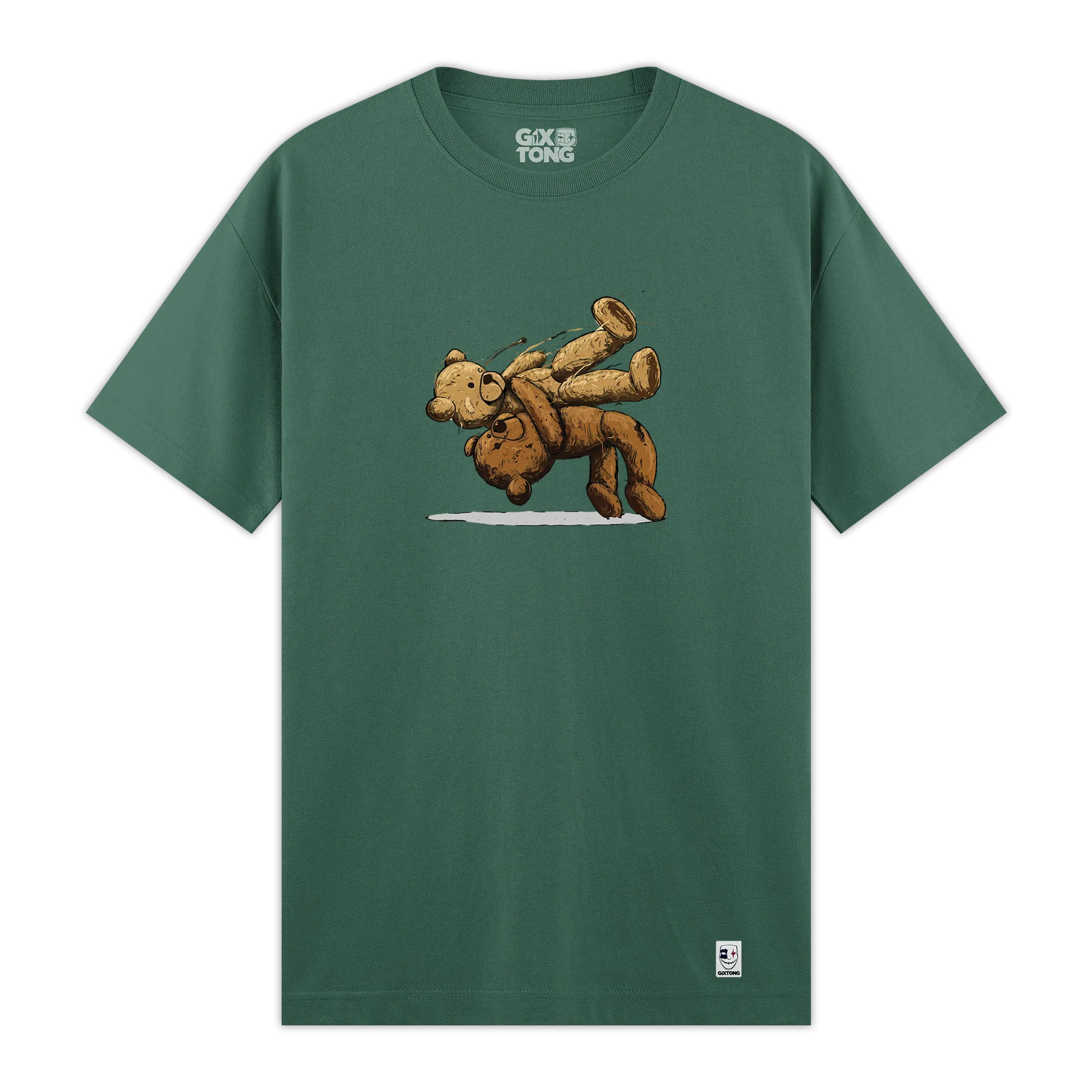 Fight Bear - Regular Fit Kalıp T-shirt