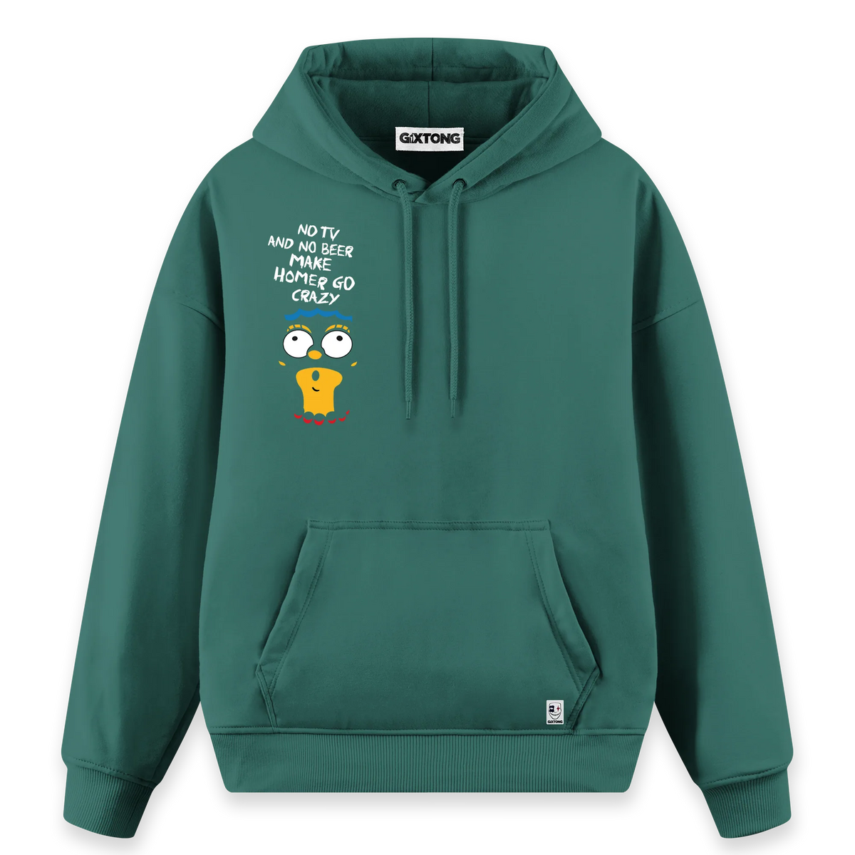 Crazy Homer - Regular Fit Kalıp Hoodie