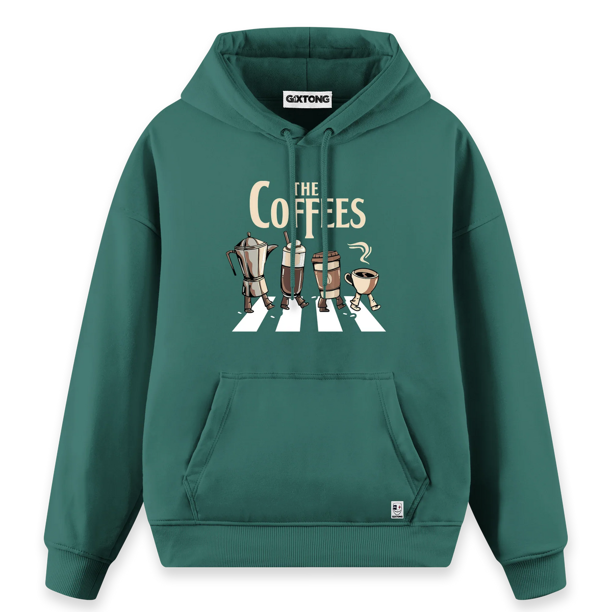 Coffee - Regular Fit Kalıp Hoodie