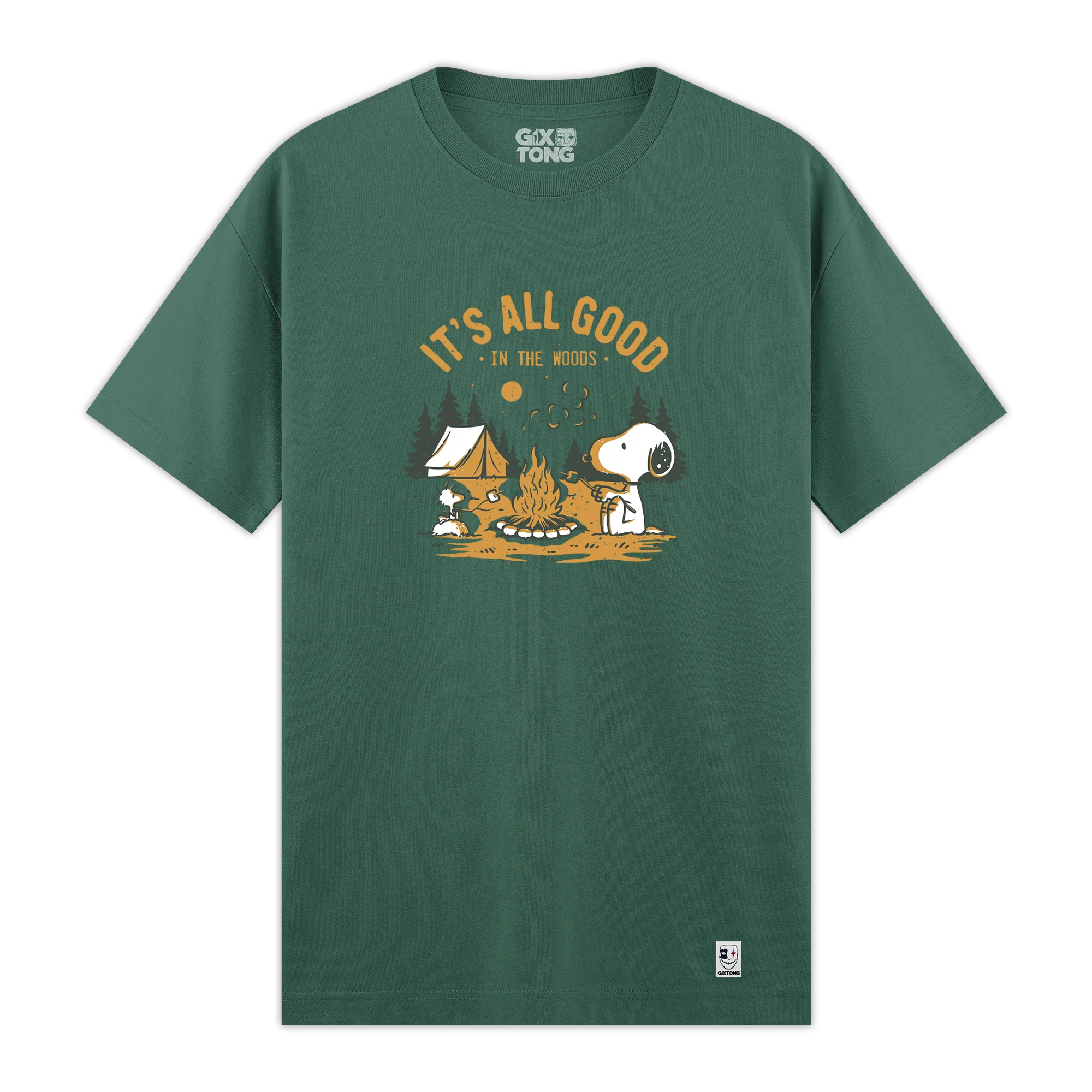 Camp Snoopy - Regular Fit Kalıp T-shirt