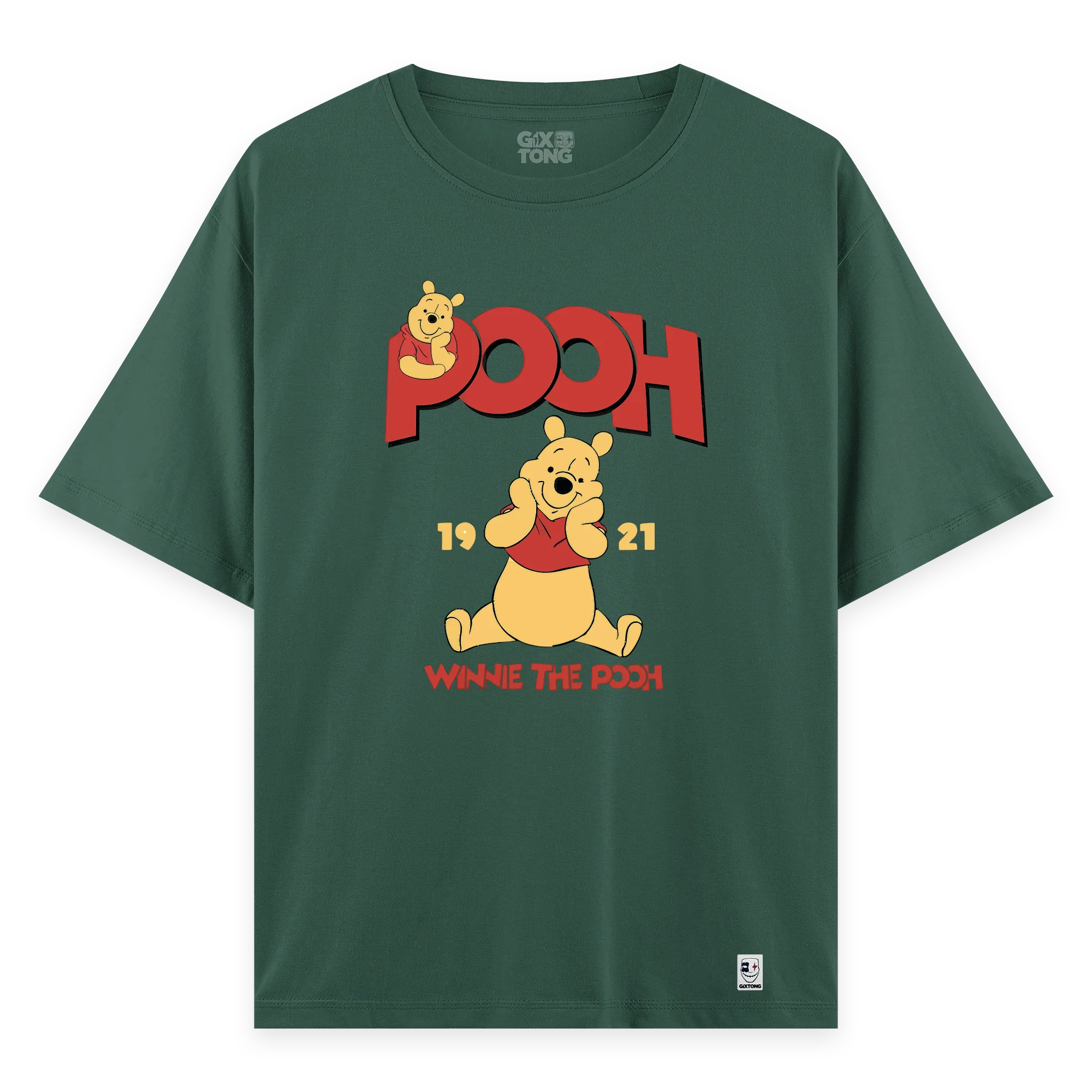 Pooh - Oversize Bol Kalıp T-shirt