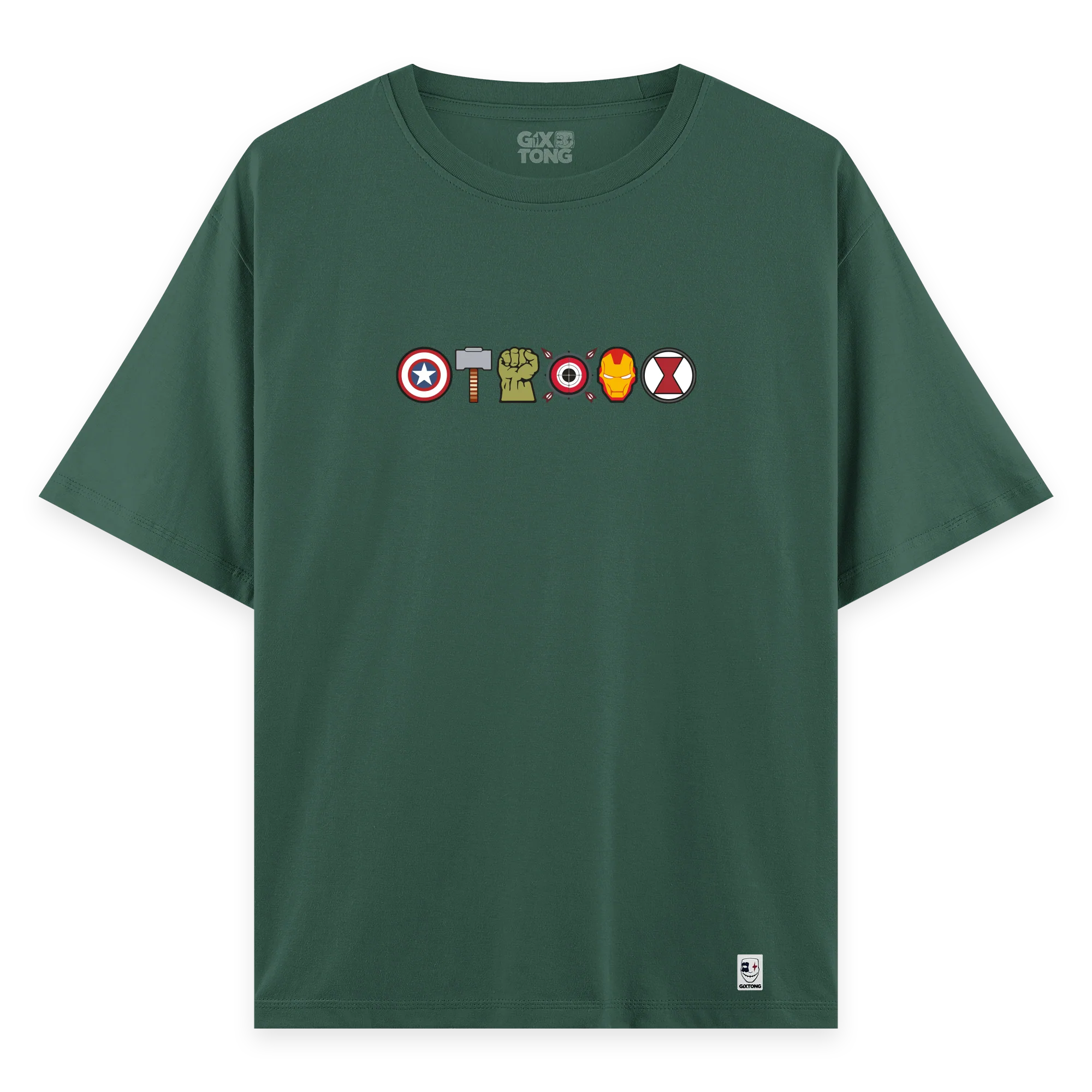 Avengers - Oversize Bol Kalıp T-shirt