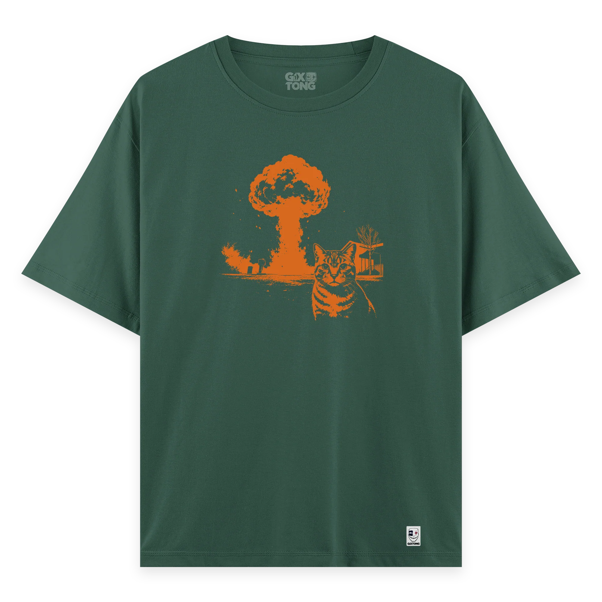 Cat Bomb - Oversize Bol Kalıp T-shirt
