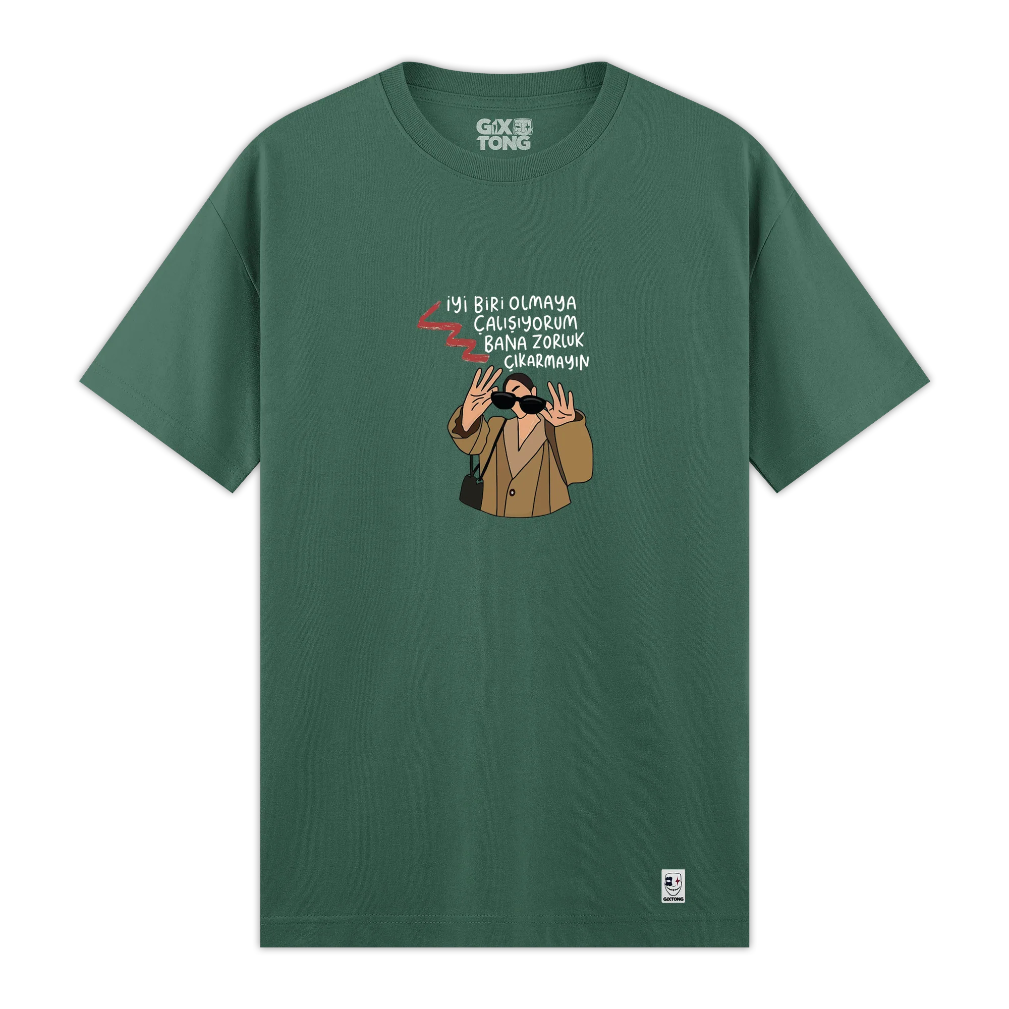 Zorluk Çıkarmayın - Regular Fit Kalıp T-shirt