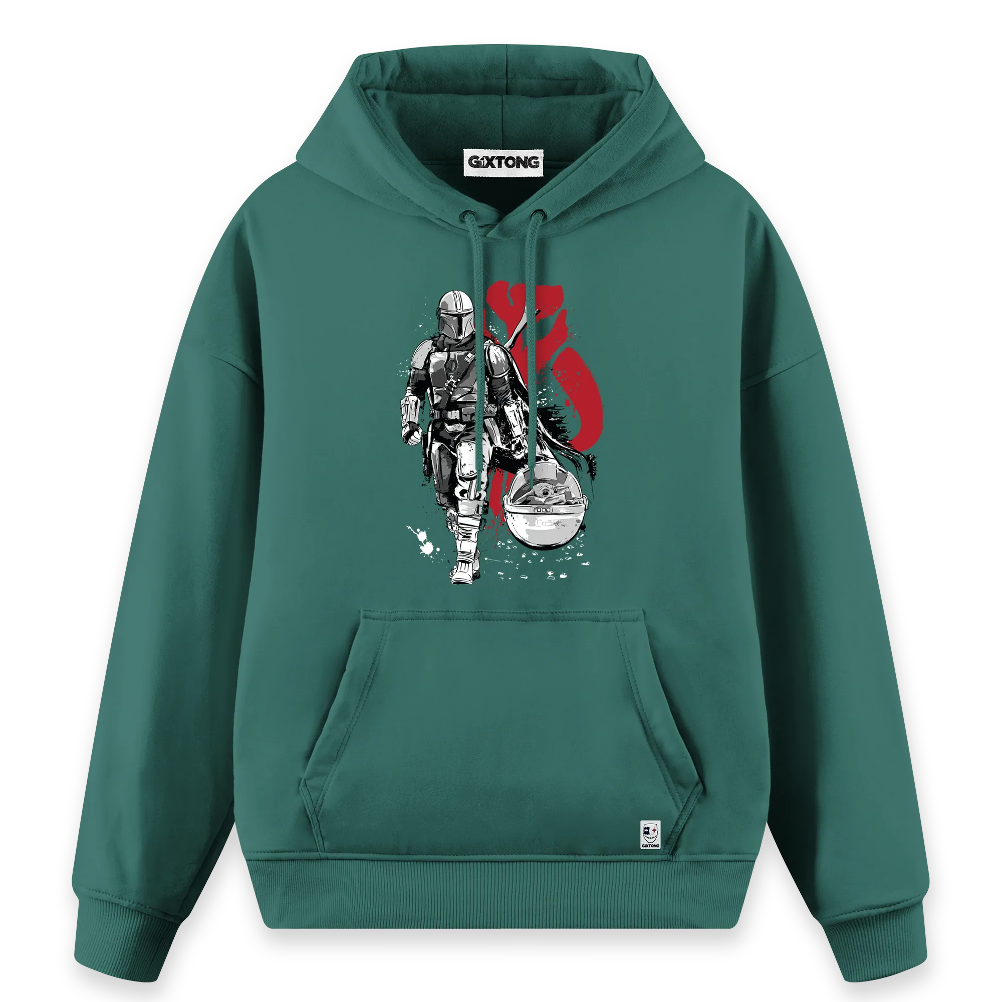 Mandalorian - Regular Fit Kalıp Hoodie