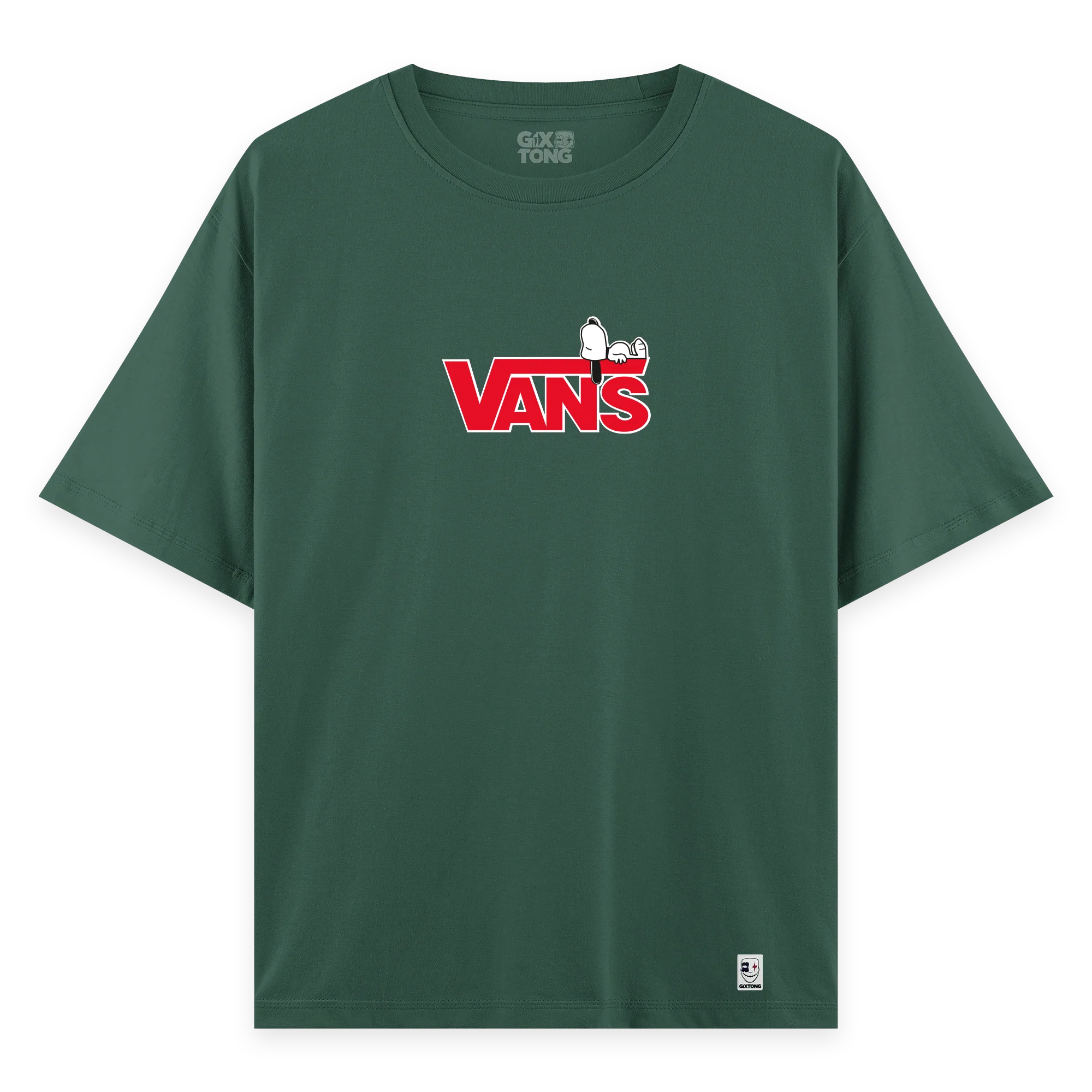Vans Snoopy - Oversize Bol Kalıp T-shirt