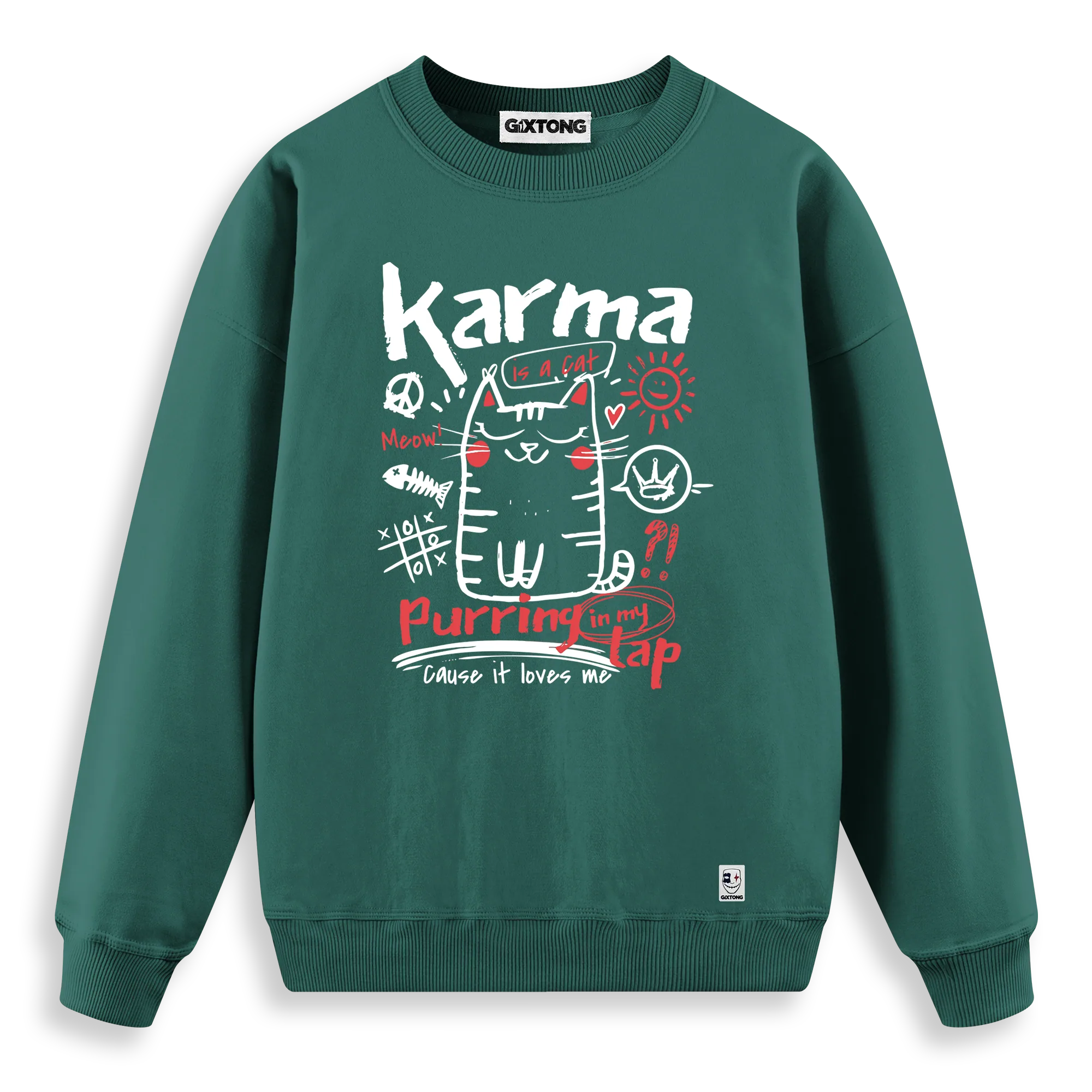 Karma - Regular Fit Kalıp Sweatshirt