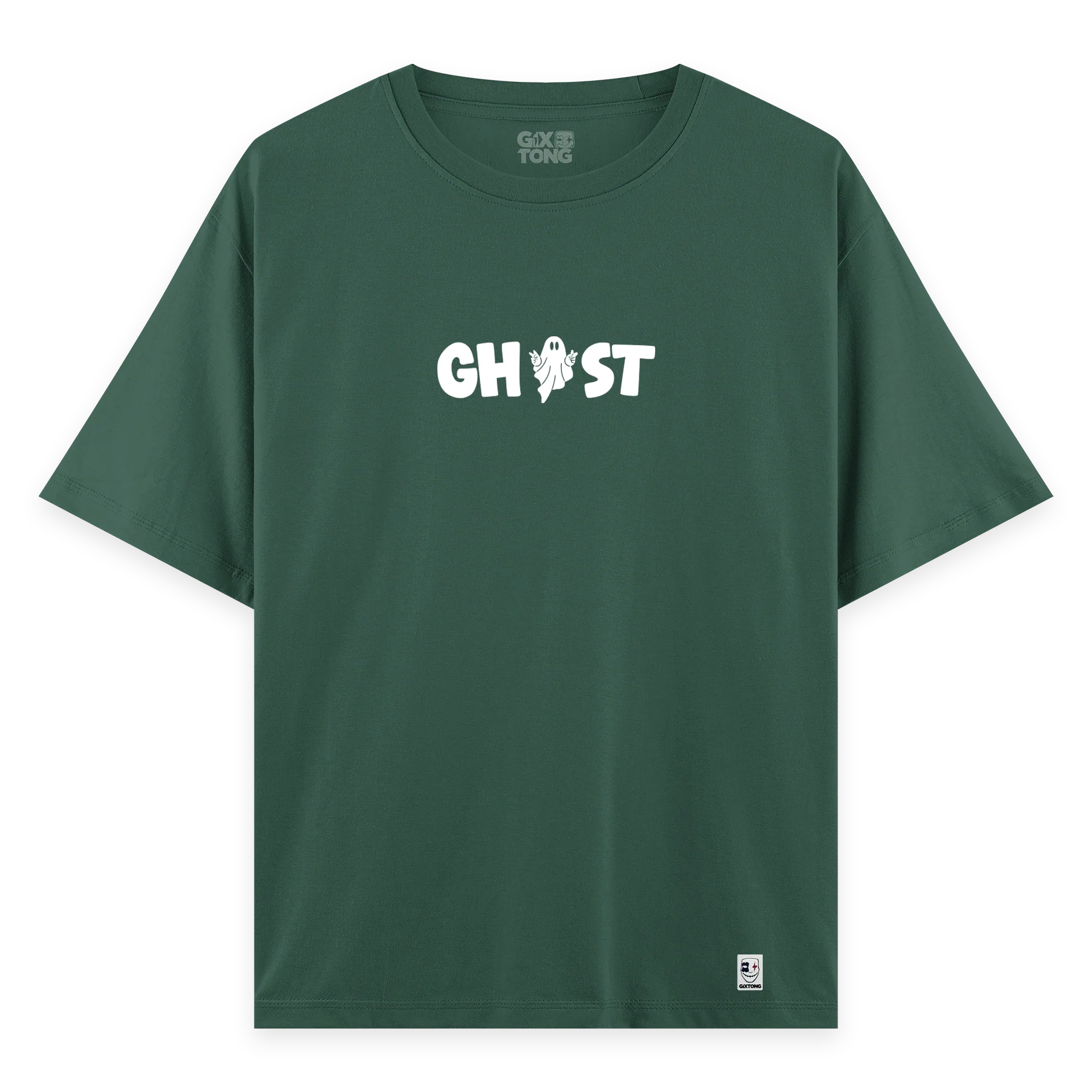 Ghost - Oversize Bol Kalıp T-shirt