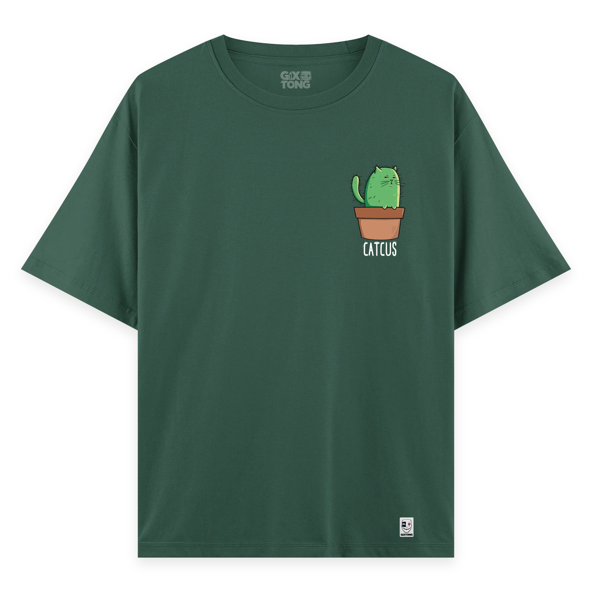 Catcus - Oversize Bol Kalıp T-shirt