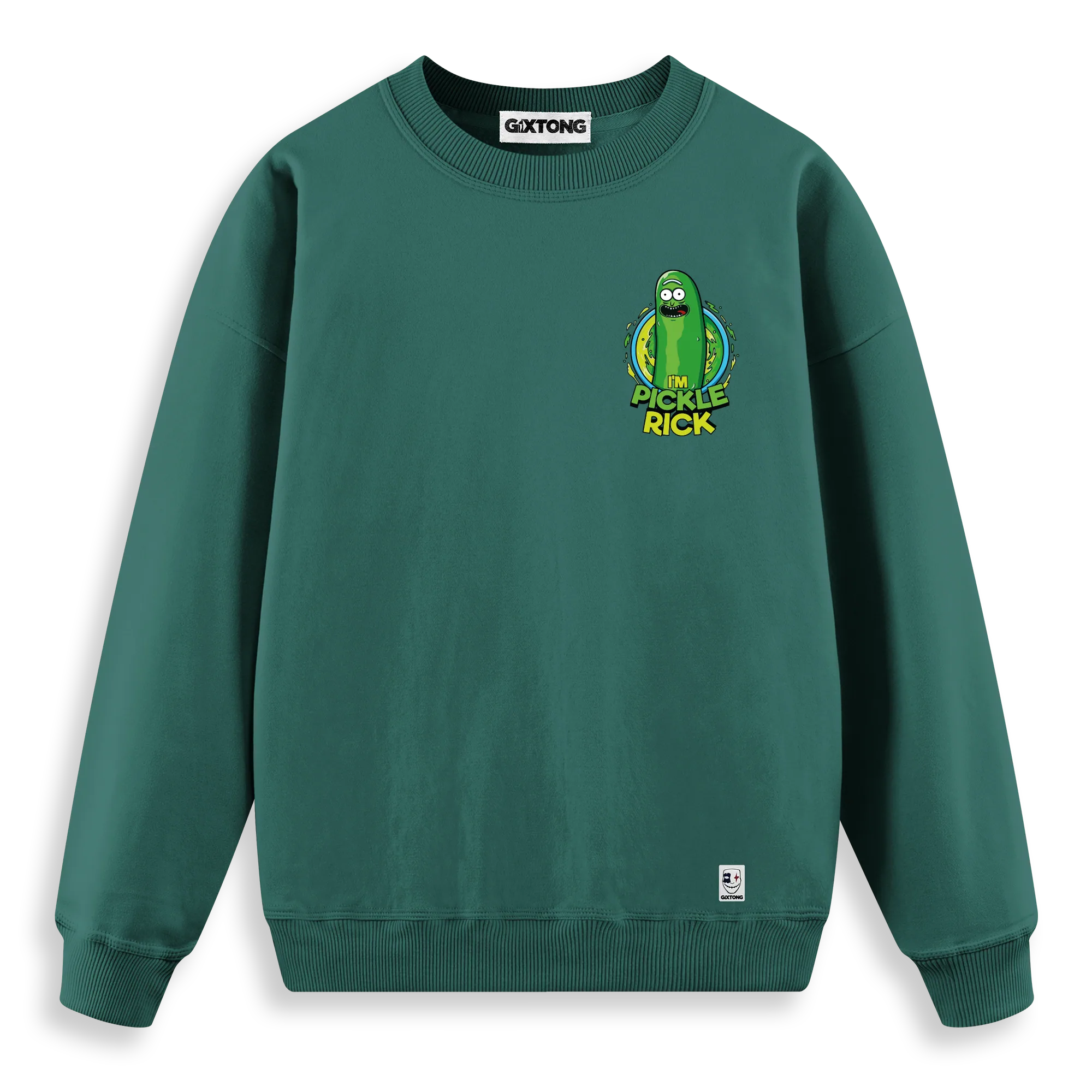 Pickle Rick - Regular Fit Kalıp Sweatshirt