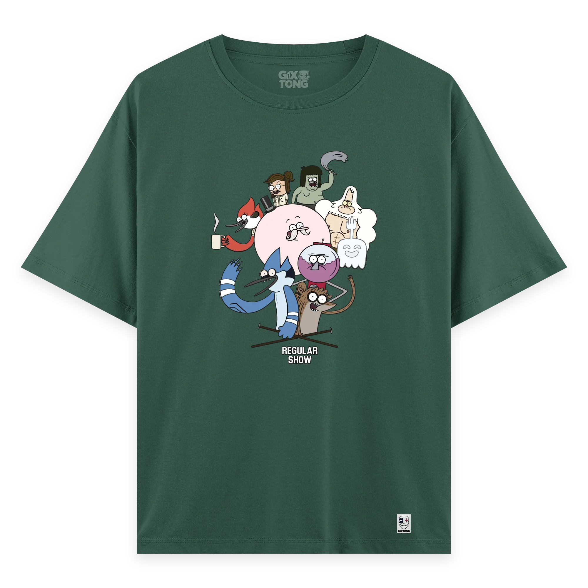 Regular Show - Oversize Bol Kalıp T-shirt