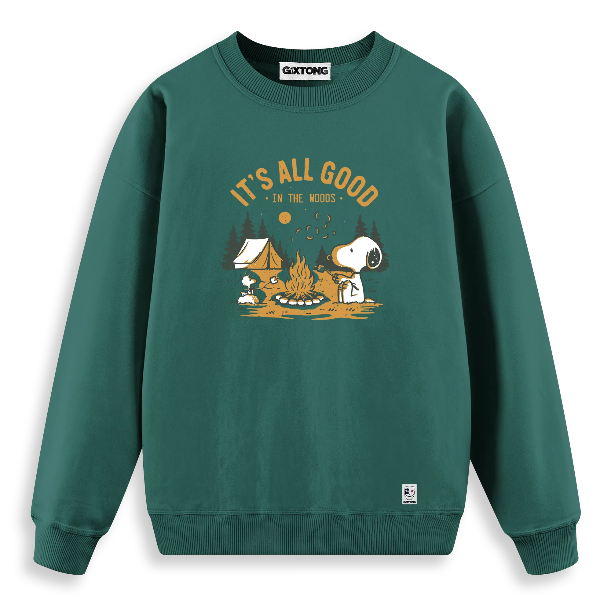 Camp Snoopy - Regular Fit Kalıp Sweatshirt