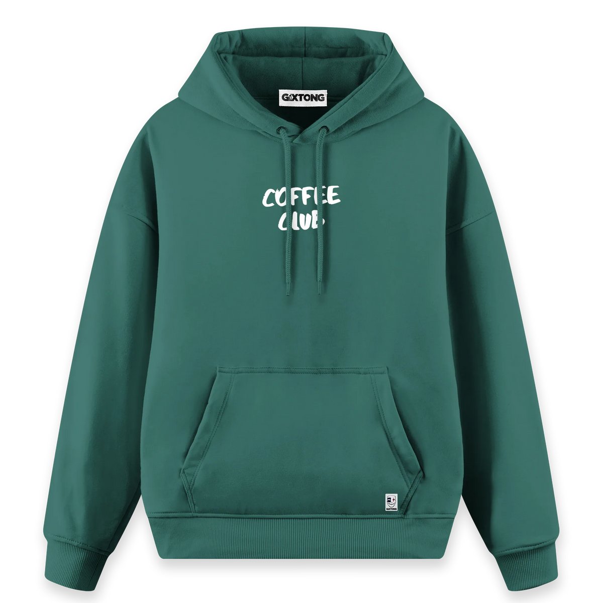 Coffee Club - Regular Fit Kalıp Hoodie