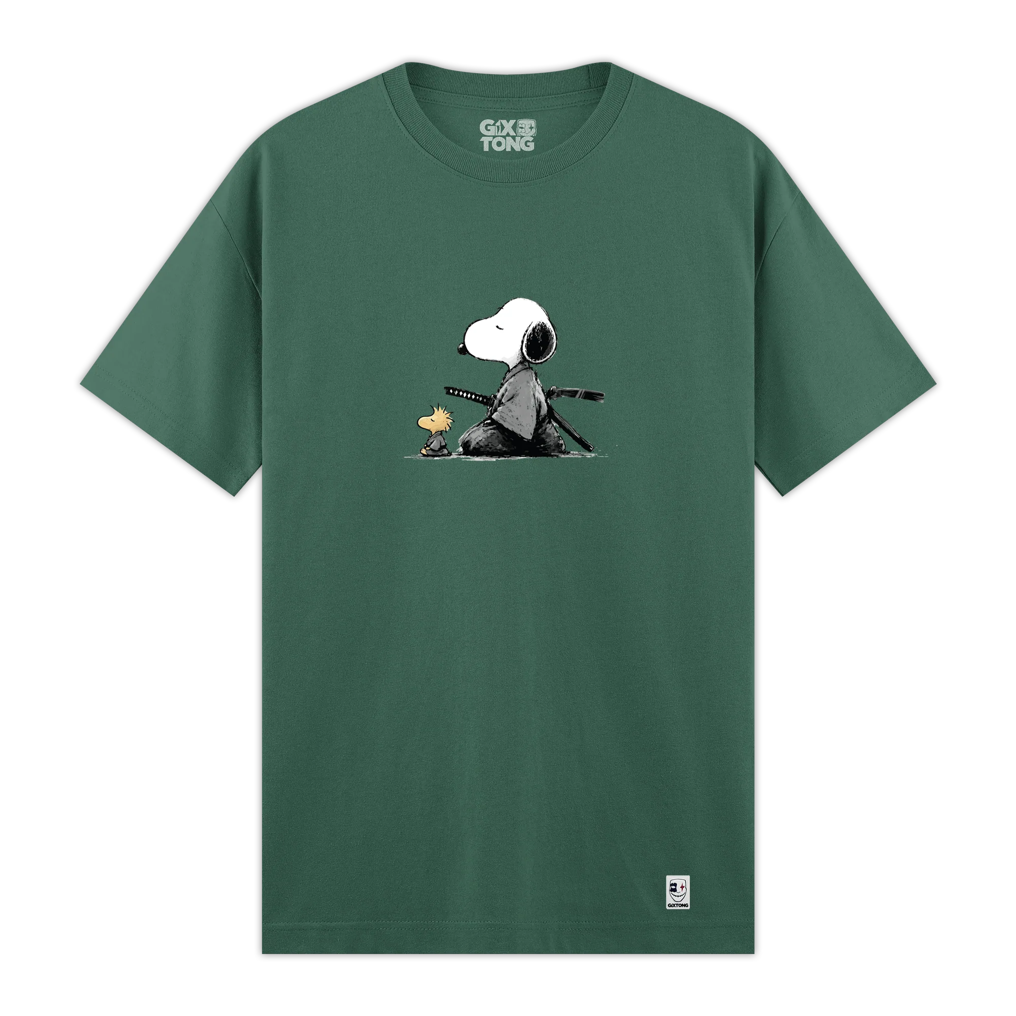 Samurai Snoopy - Regular Fit Kalıp T-shirt