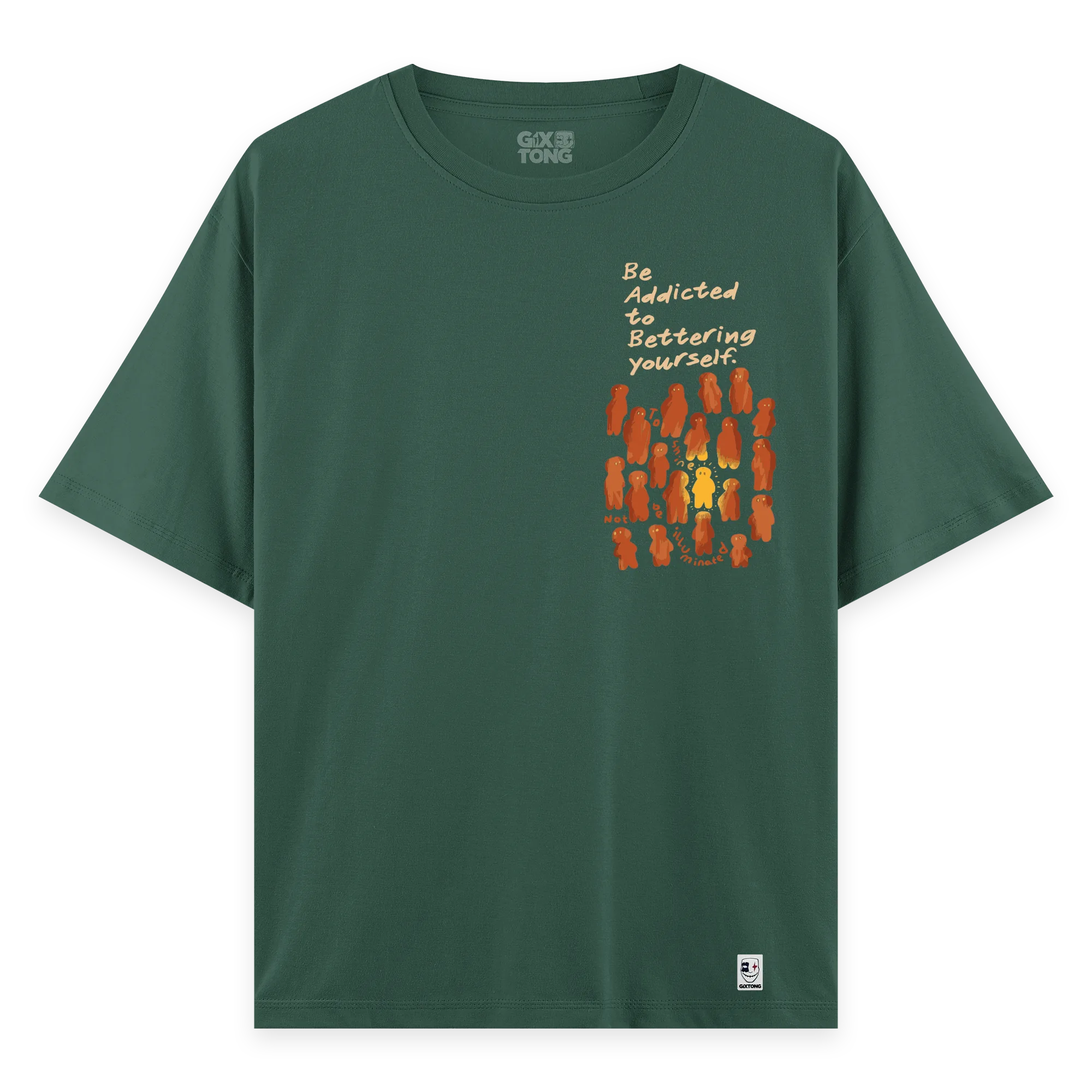 Illuminate - Oversize Bol Kalıp T-shirt
