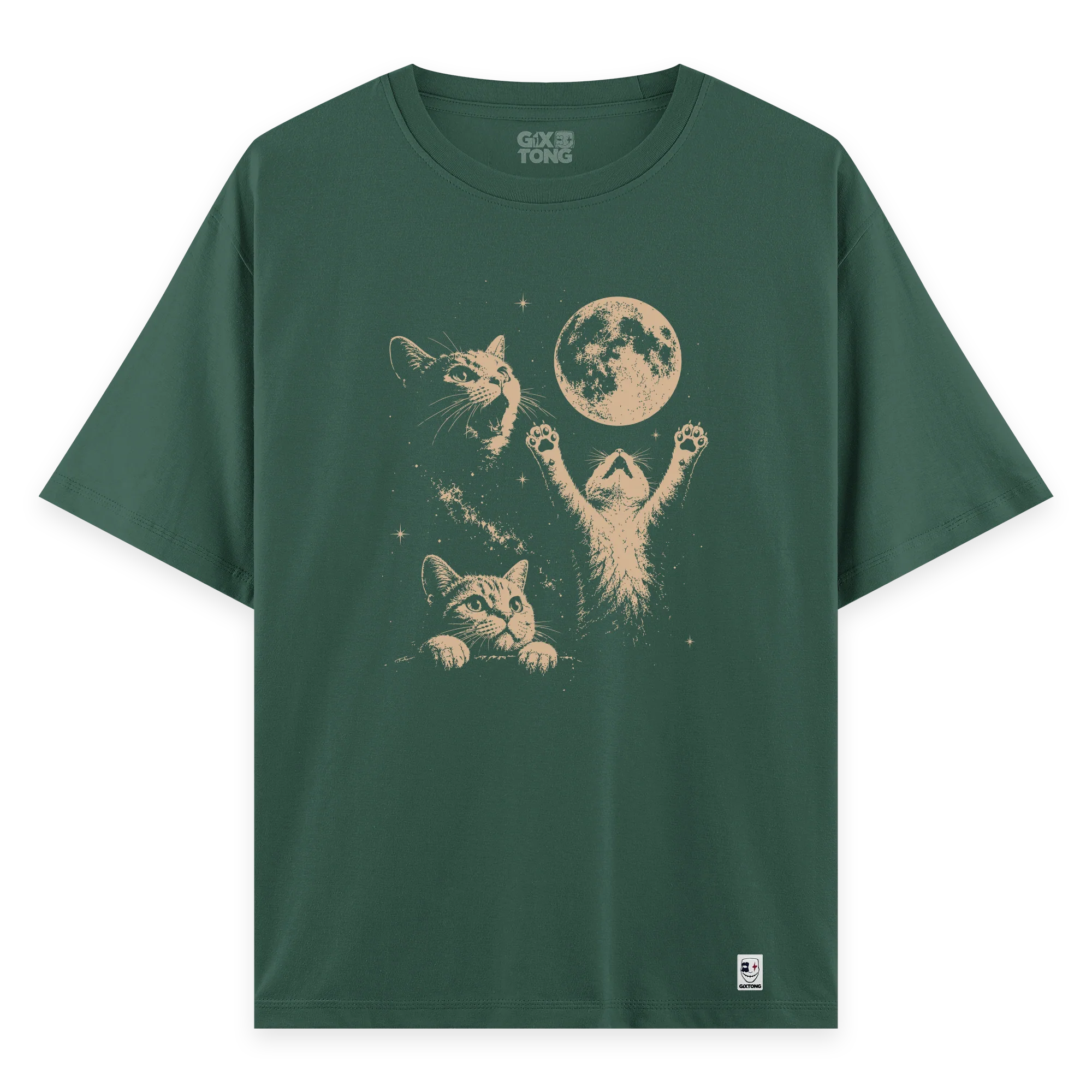 Catlight - Oversize Bol Kalıp T-shirt