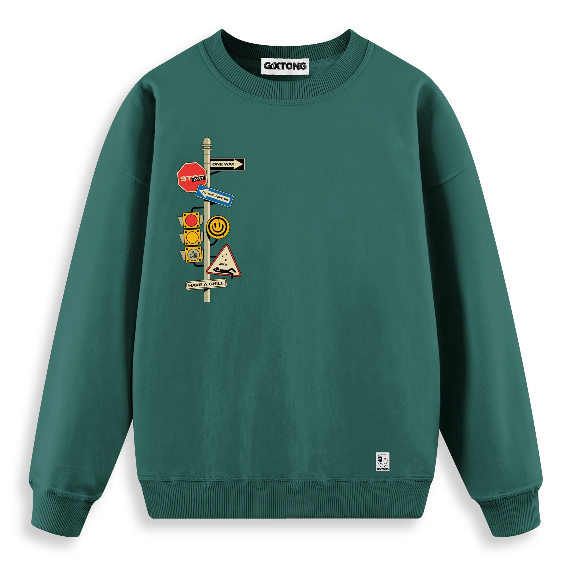 One Way - Regular Fit Kalıp Sweatshirt