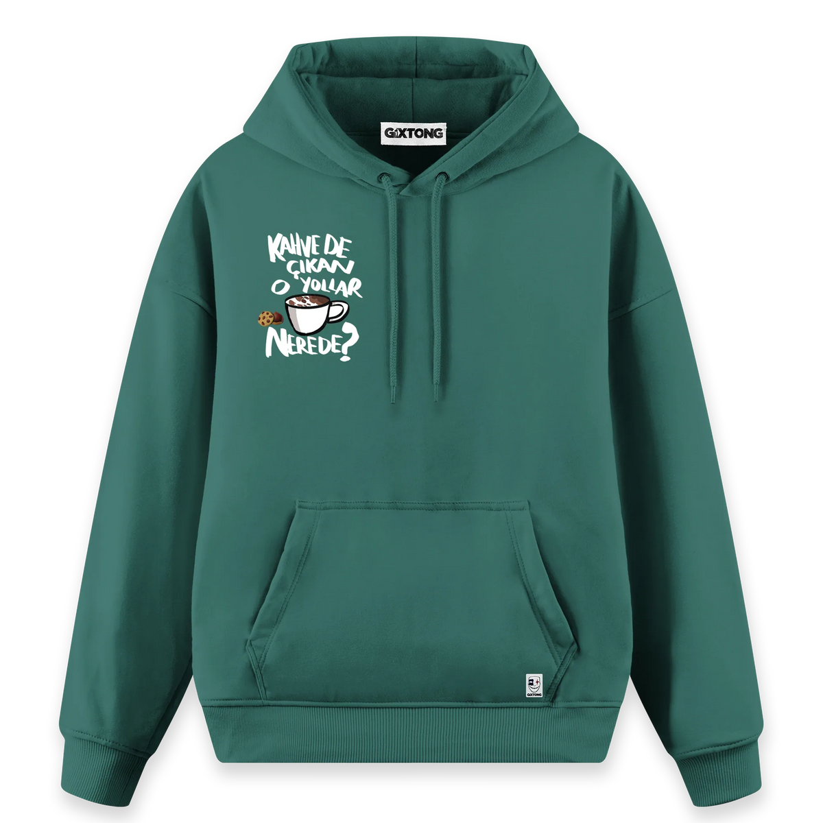 Nerede - Regular Fit Kalıp Hoodie