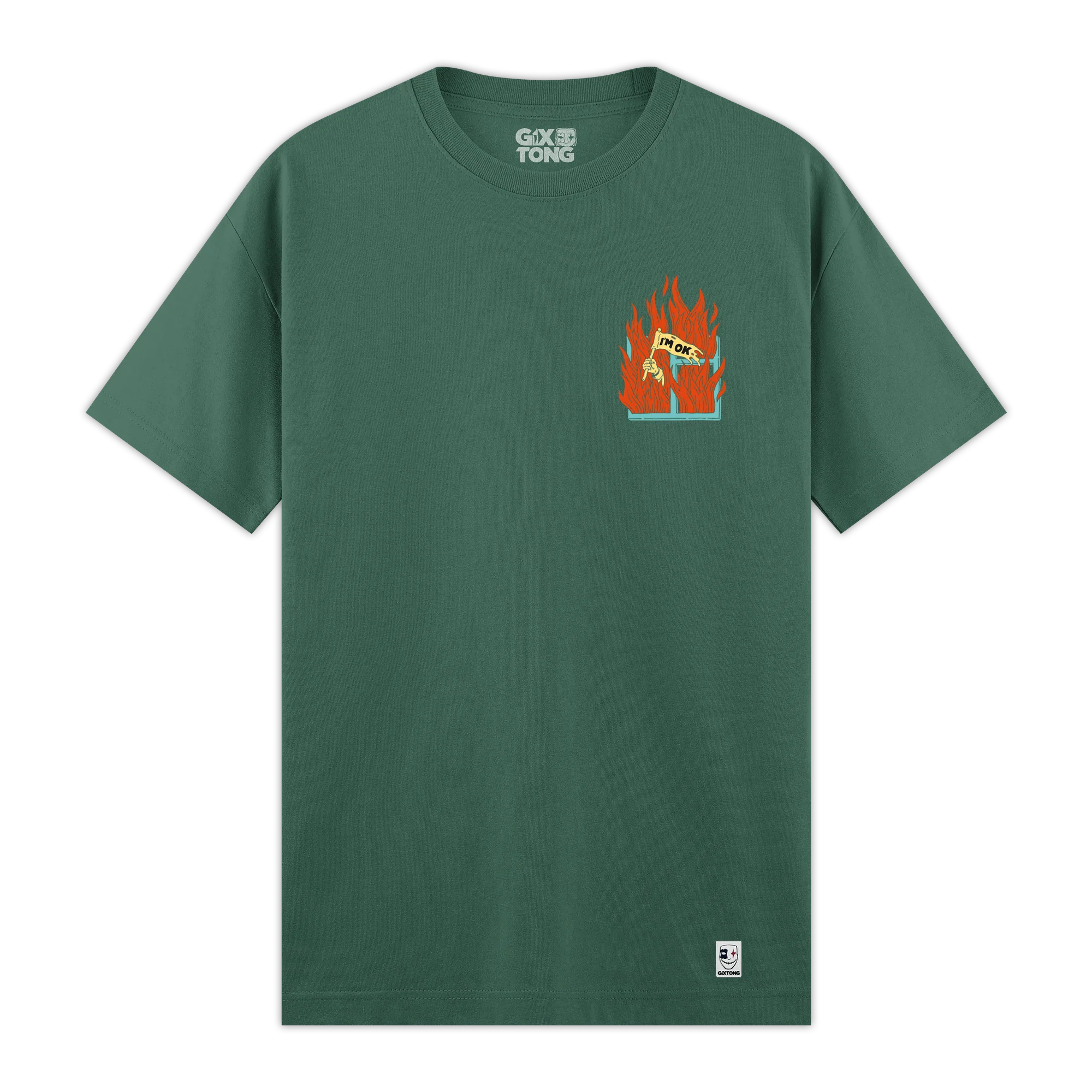 I'm Ok - Regular Fit Kalıp T-shirt
