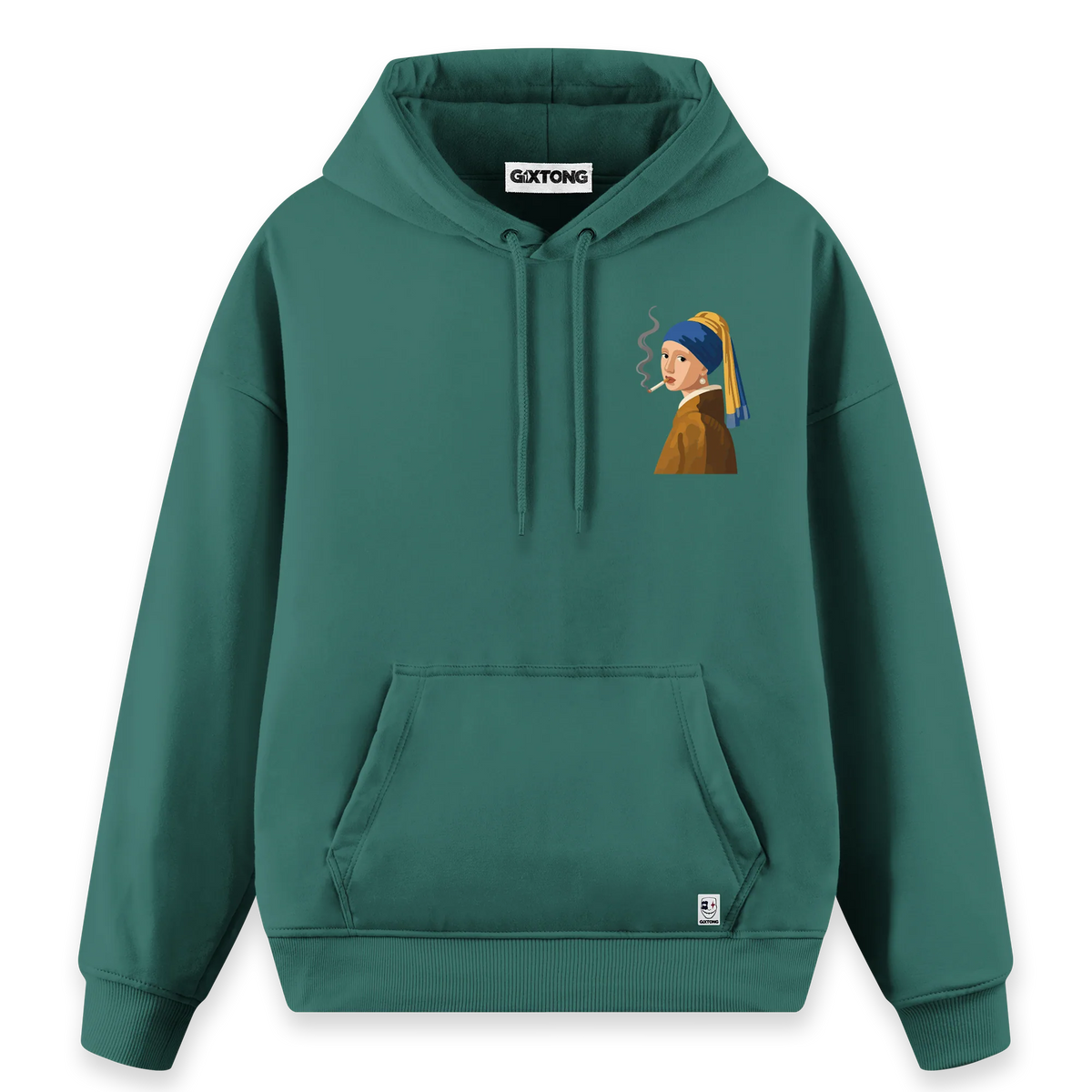 İnci Küpeli Kız - Regular Fit Kalıp Hoodie