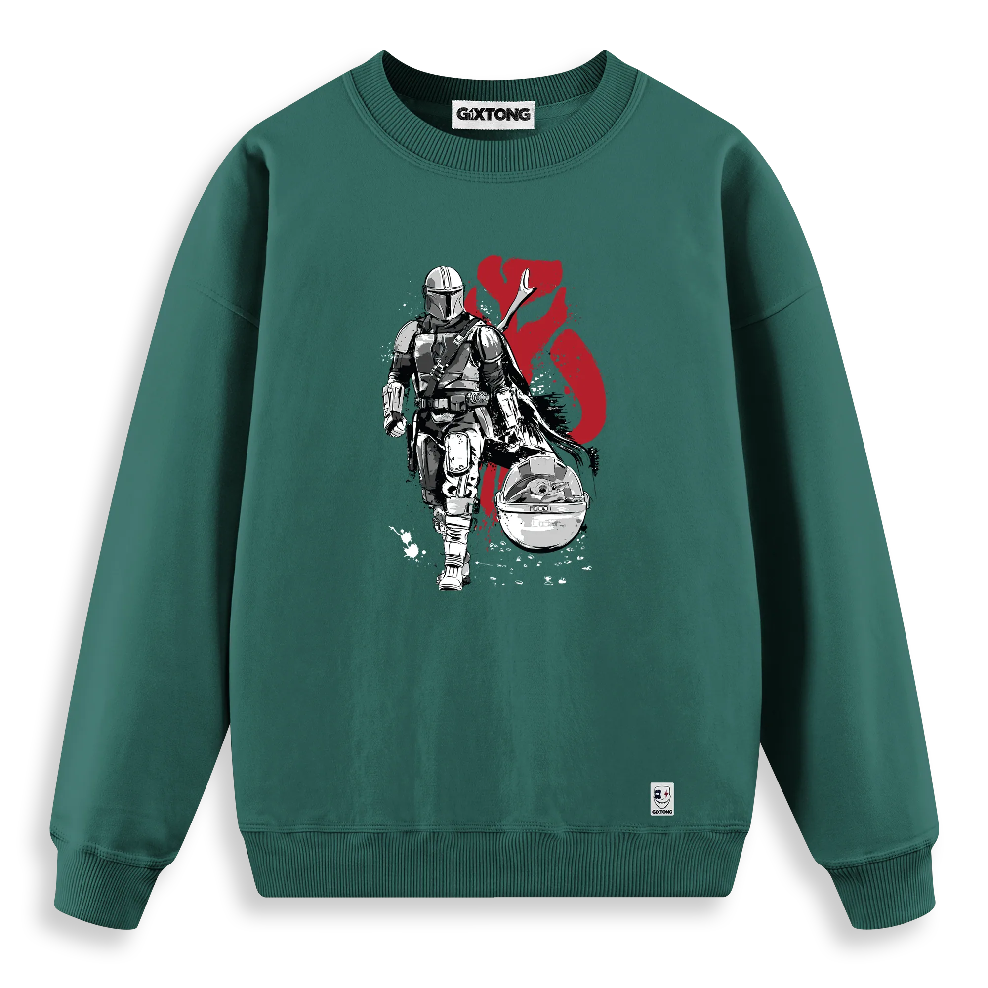 Mandalorian - Regular Fit Kalıp Sweatshirt