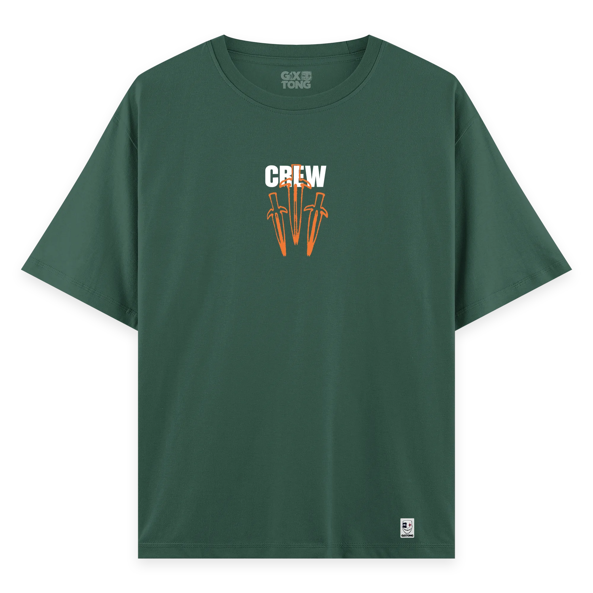 Crew - Oversize Bol Kalıp T-shirt